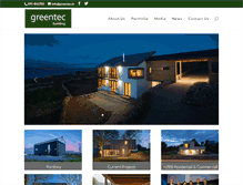 Tablet Screenshot of greentec.ie